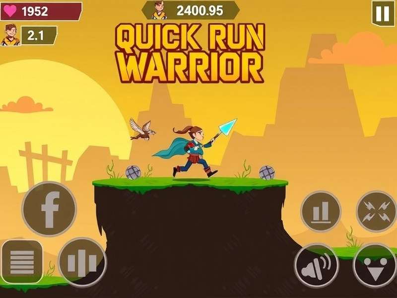 Quick Run Warrior gameplay screenshot
